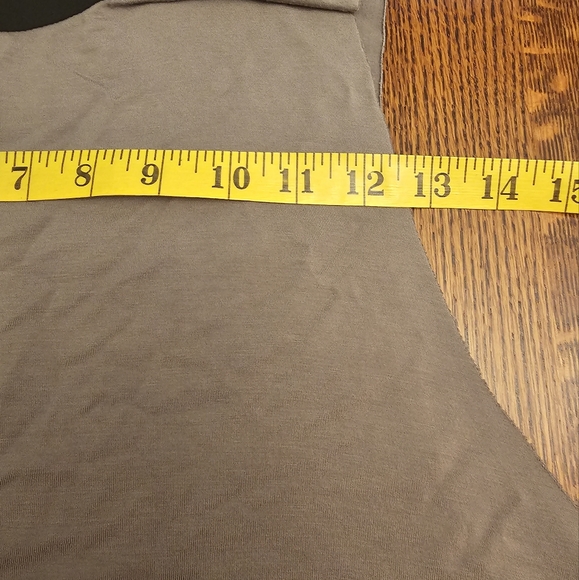 POL Olive Green Raw Edge Tank Top - Picture 11 of 13